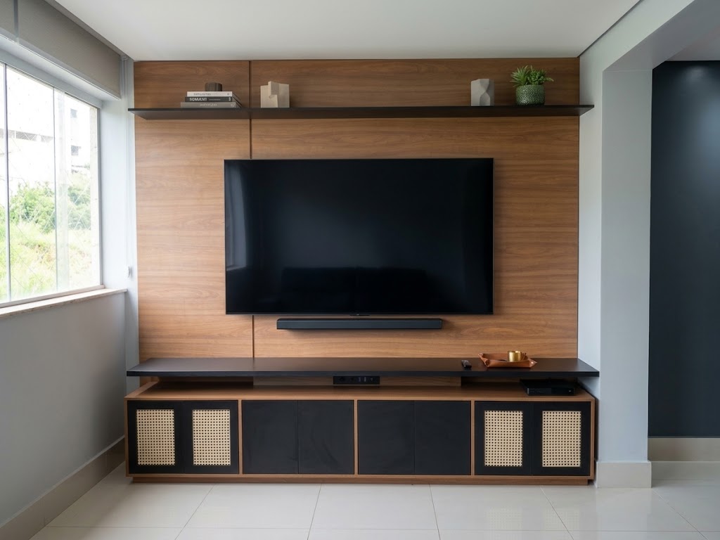 Sala planejada executada